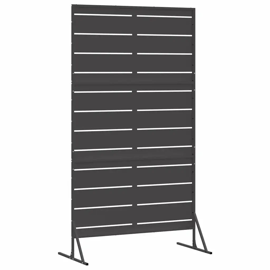 Schermo per Privacy Nero 100 x 50 x 180 cm Acciaio 868563