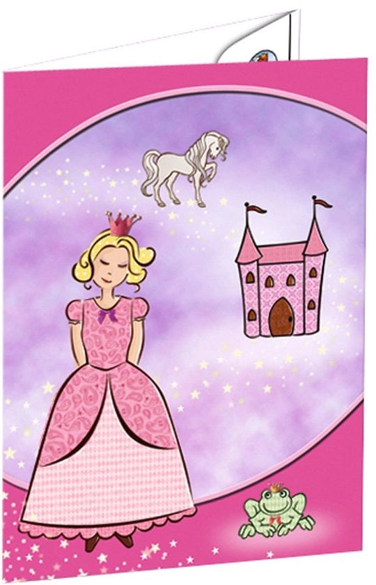 Elastici per mappe, Princess, DIN A3, in cartone duplex, ideali per la conservazione e il trasporto di disegni, foto e documenti
