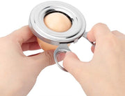 Estrattore di Uova in Acciaio Inossidabile - Accessorio da Cucina - Strumento per Sbriciolare le Uova - Leggero e Facile da Usare