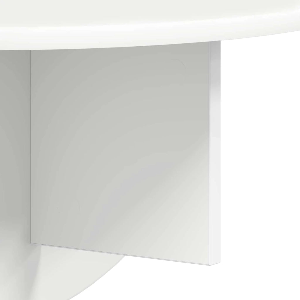 Scaffale da parete | Ripiano a parete | Mensola a parete Bianco 48 x 24 x 24 cm Legno multistrato