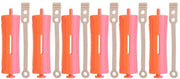 Set di spazzole per capelli con elastico - 8 pezzi - Materiale ABS/Resina - Dimensioni variabili - Adatto per capelli asciutti/umidi - 9 x 2,4 cm