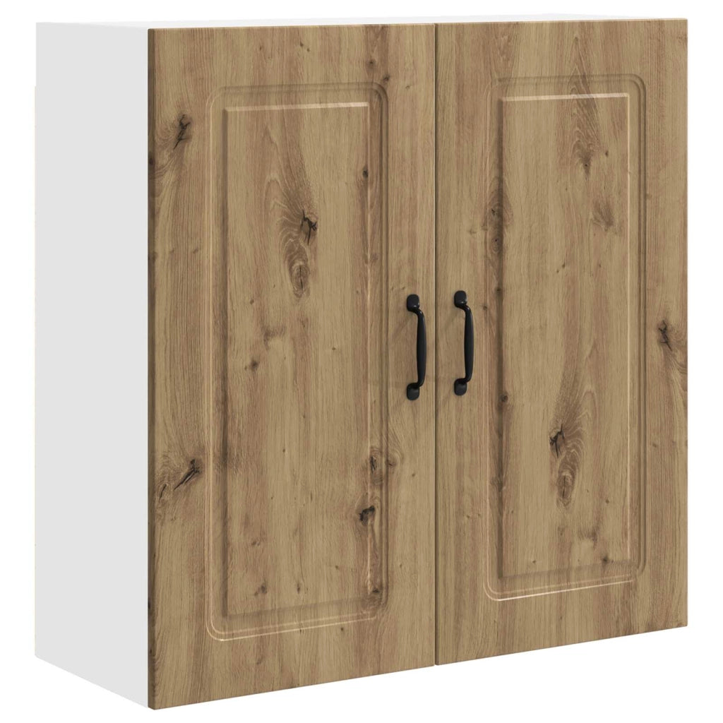 Mobile da cucina rettangolare moderno 80 x 31 x 80 cm ampio spazio contenitivo finitura in rovere ingegnerizzato realizzato artigianalmente 02_0053742