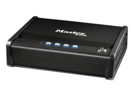 MASTER LOCK MLD08E cassaforte Acciaio inox Nero