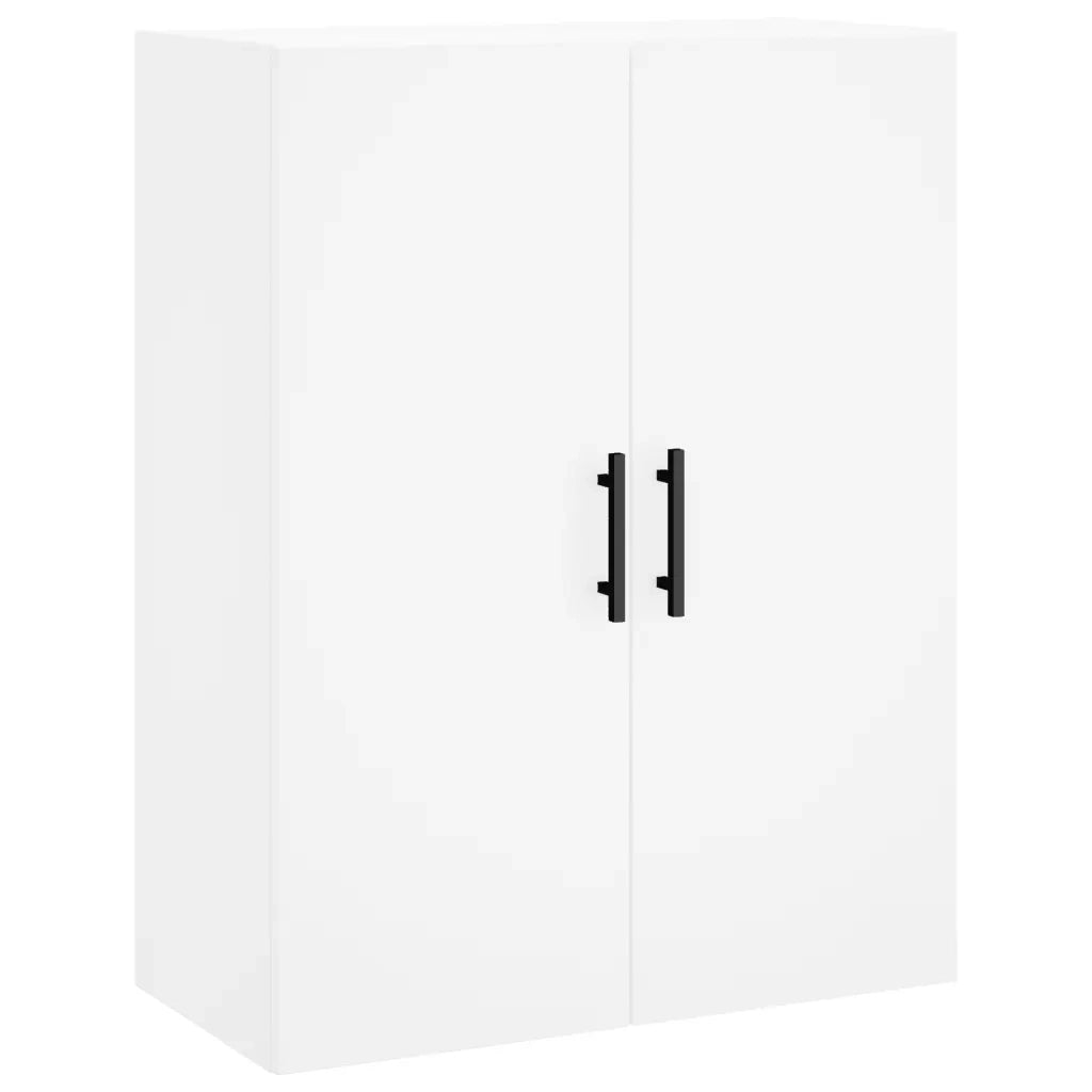 Credenza | Madia | Buffet da pranzo | Armadio da pranzo Bianca 69,5x34x180 cm in Legno Multistrato