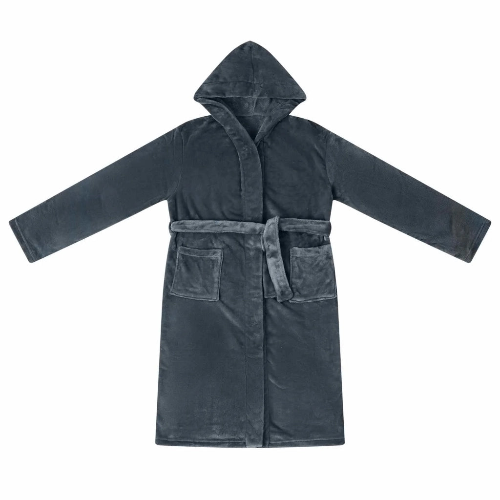 Accappatoio con Cappuccio Blu navy s Flanella CFW1309658