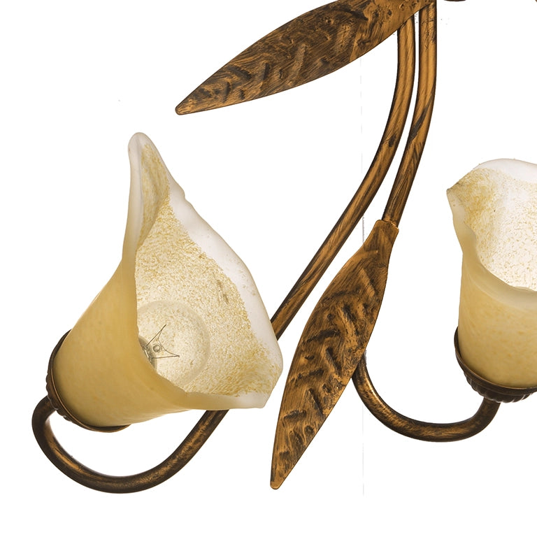 4230/Pl4 - Plafoniera Alga/4 V.Calla