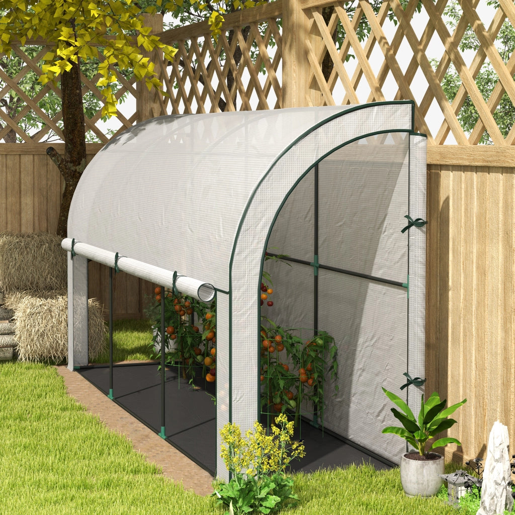 Serra con porta avvolgibile, serra invernale in alluminio realizzata in acciaio, serra per balcone, giardino, serra per pomodori con protezione UV