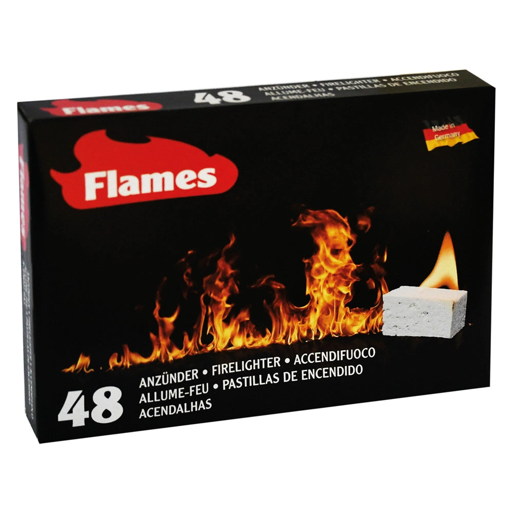 Accendifuoco 48 Cubi Flames 24 Pezzi