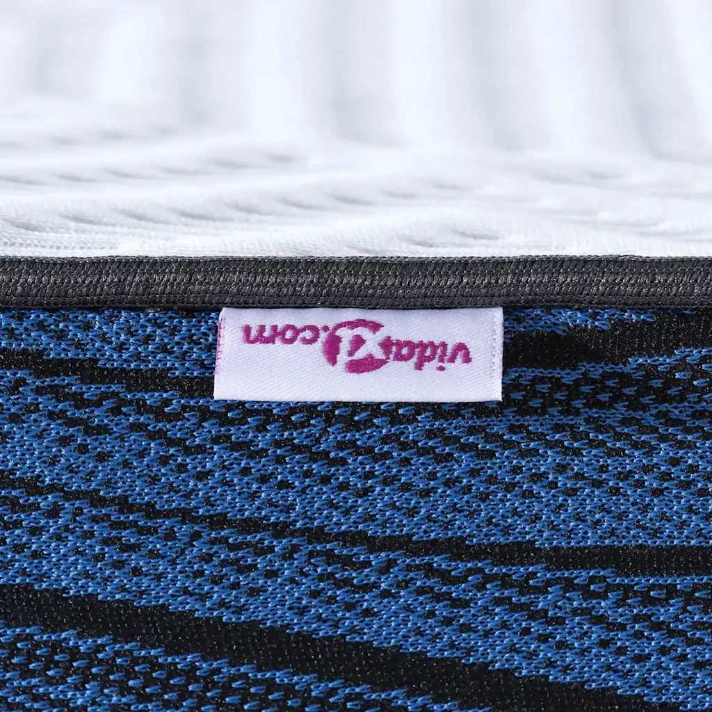 Topper per materasso Bianco 140 x 200 cm Tessuto Jacquard 4106271