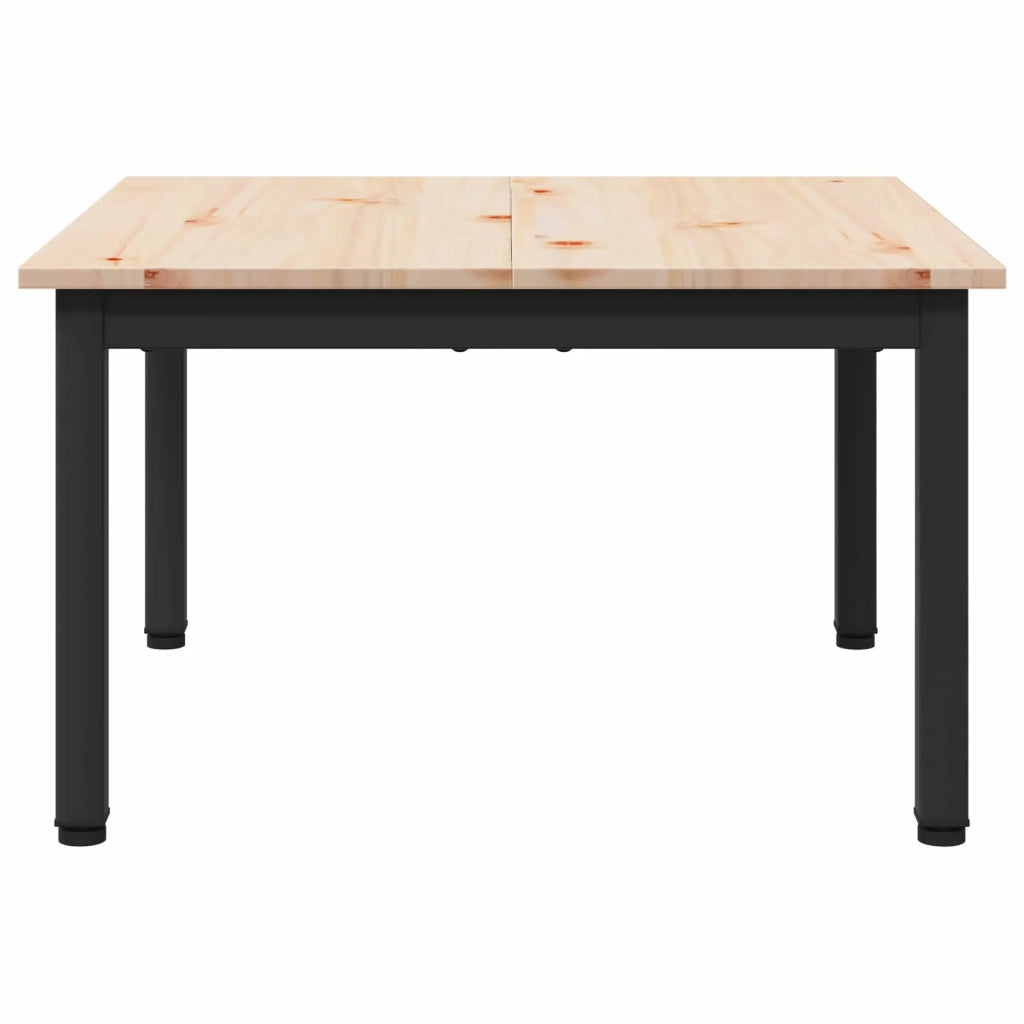 Tavolino da salotto | Tavolino da caff¨¨ | Tavolino da Soggiorno Naturale 60 x 60 x 36 cm Pino massello