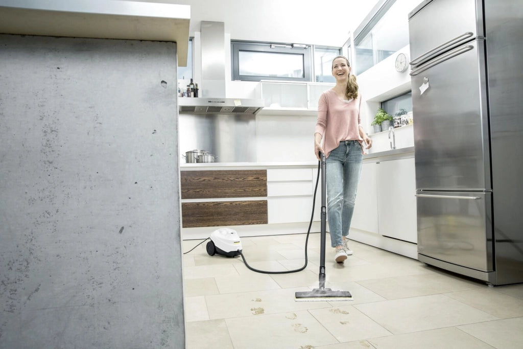 Kärcher 1.513-650.0 SC 3 EasyFix Pulitore a Vapore 1900W 3,5 bar Serbatoio 1L Superficie 75m² colore Bianco Nero