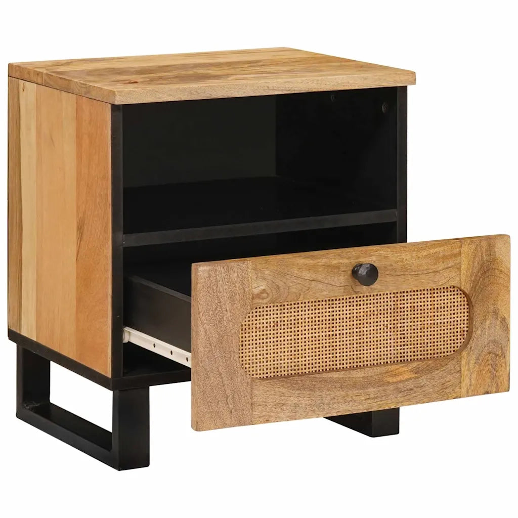 Armadio da Notte con cassetto Naturale 40 x 33 x 46 cm 4018050