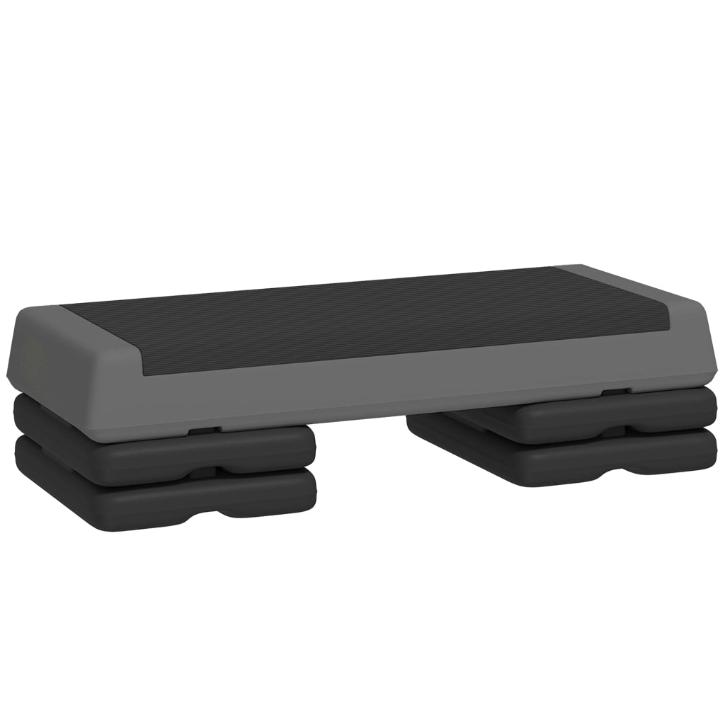 Stepper Fitness Aerobica 3 Livelli Regolabile ¨C Minimal ¨C Grigio 10.5/15.5/20.5 cm 250 kg
