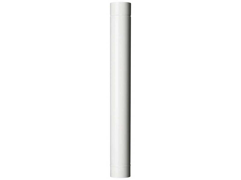 12pz tubo per stufa a legna porcellanato classic col. bianco ï cm. 10x 25 cod:ferx.vit54914