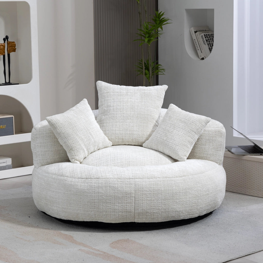 Poltrona Lazy comoda - Zephmum- Con tre cuscini per interni ed esterni