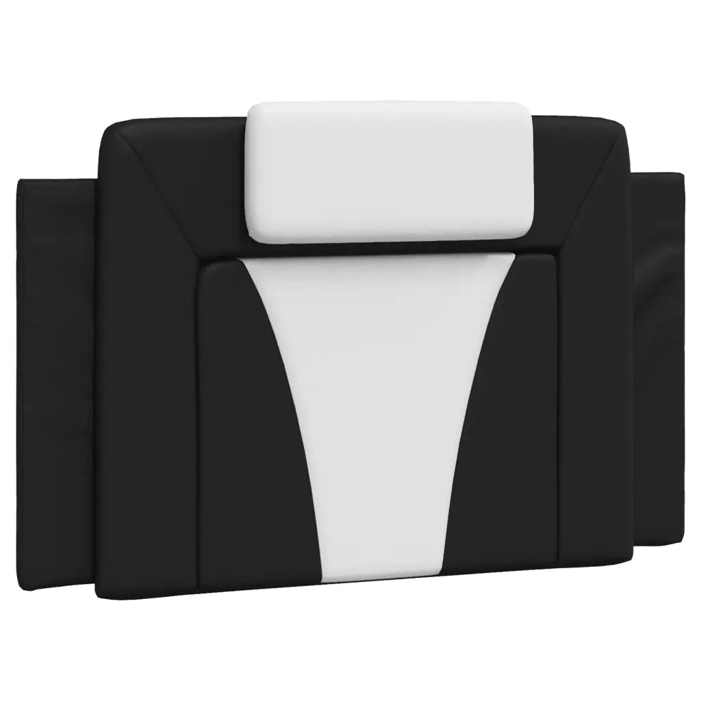 Giroletto Viana con LED senza Materasso Nero e Bianco 80x200 cm