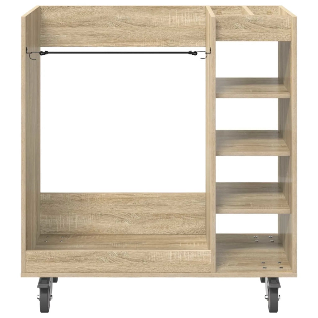 Armadio per Golf con ruota Rovere Sonoma 90 x 45 x 98 cm CFW5692480