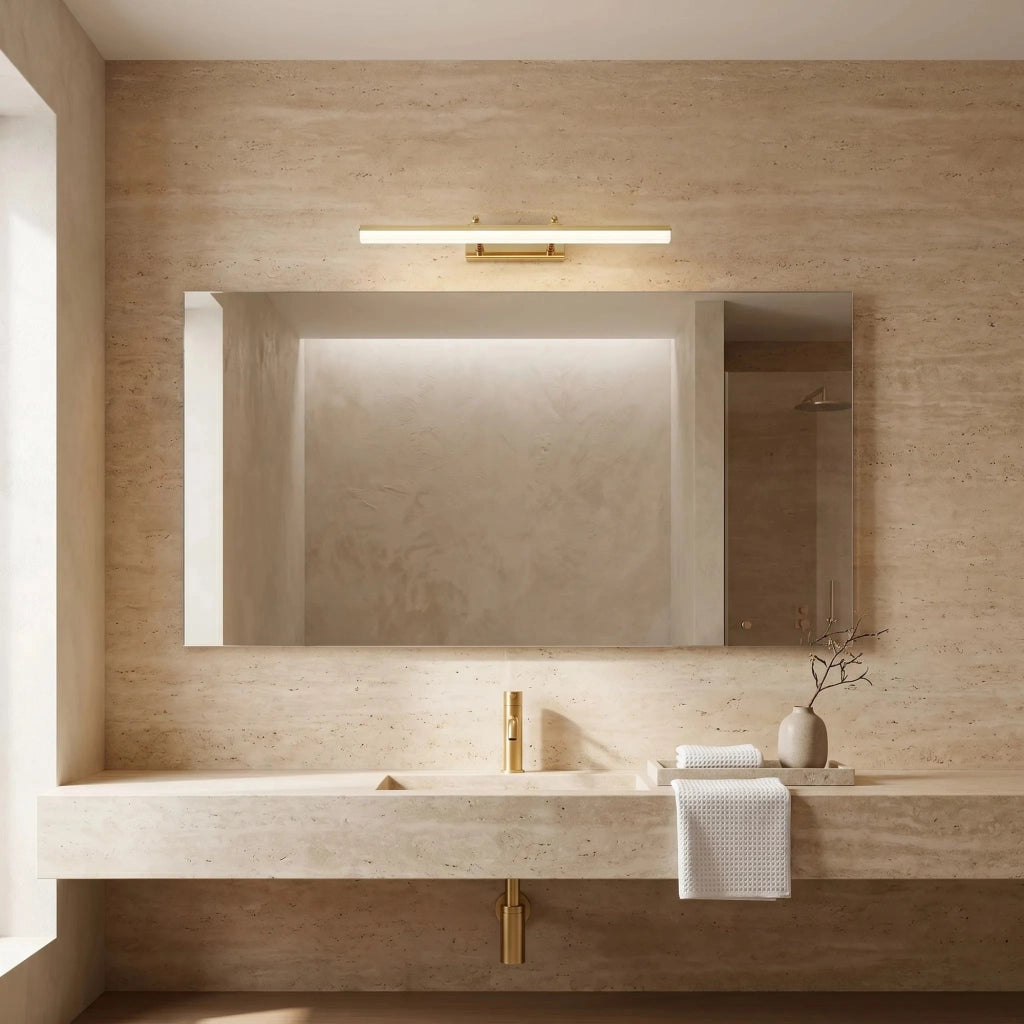 Applique Da Bagno Led APP1873-1W 60cm Gold