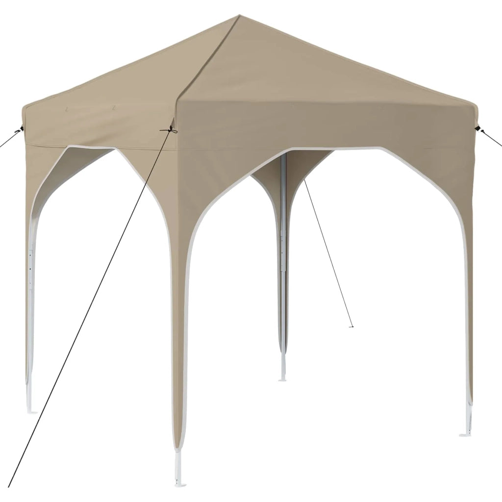 Tenda per feste a pop-up 194 x 194 x 245 cm Crema 42019812