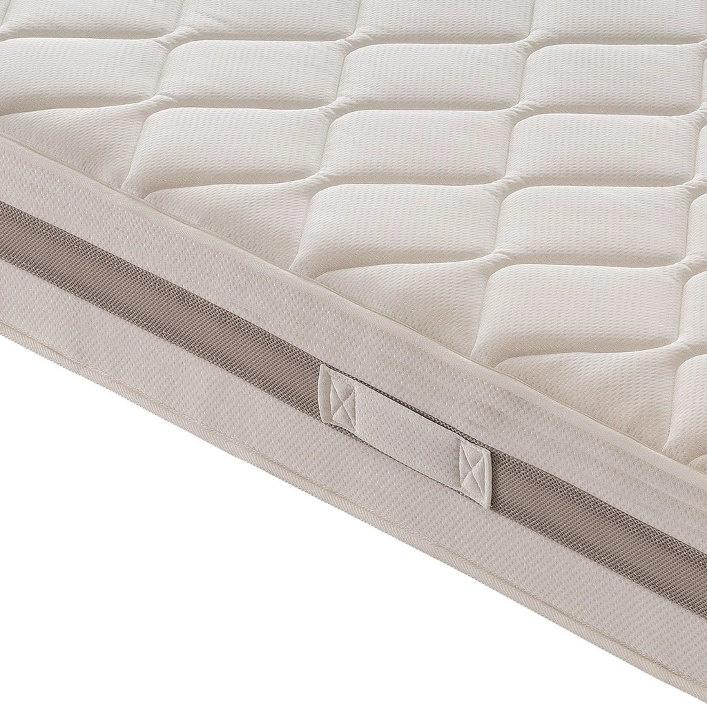 Materasso Piazza e Mezza 120x190 Molle insacchettate e memory foam 9 Zone differenziate Altezza 22 cm