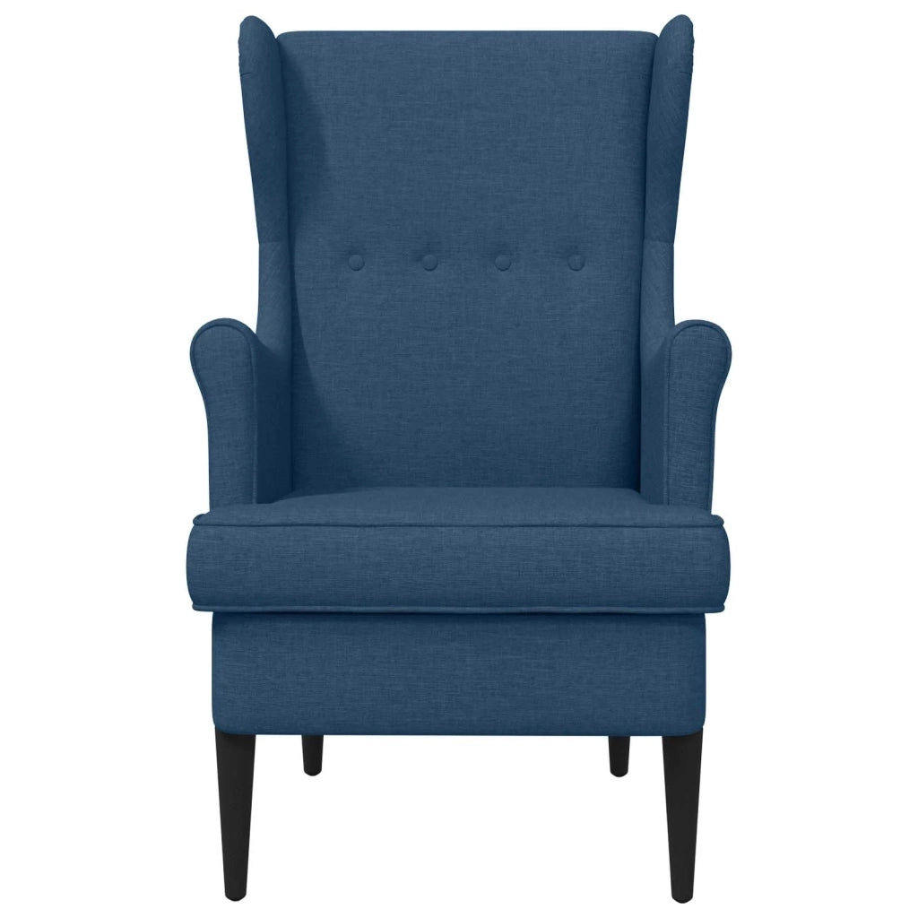 Poltrona-Divano Sedia Blu Tessuto 898416