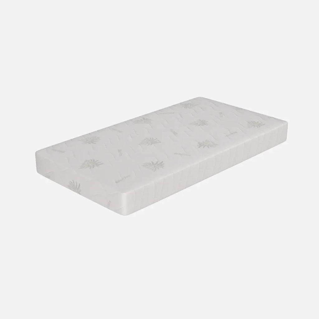 Materasso per Culla 70x140, alto 14 cm - Waterfoam, Sfoderabile, Rivestimento Aloe Vera | Lupin Baby