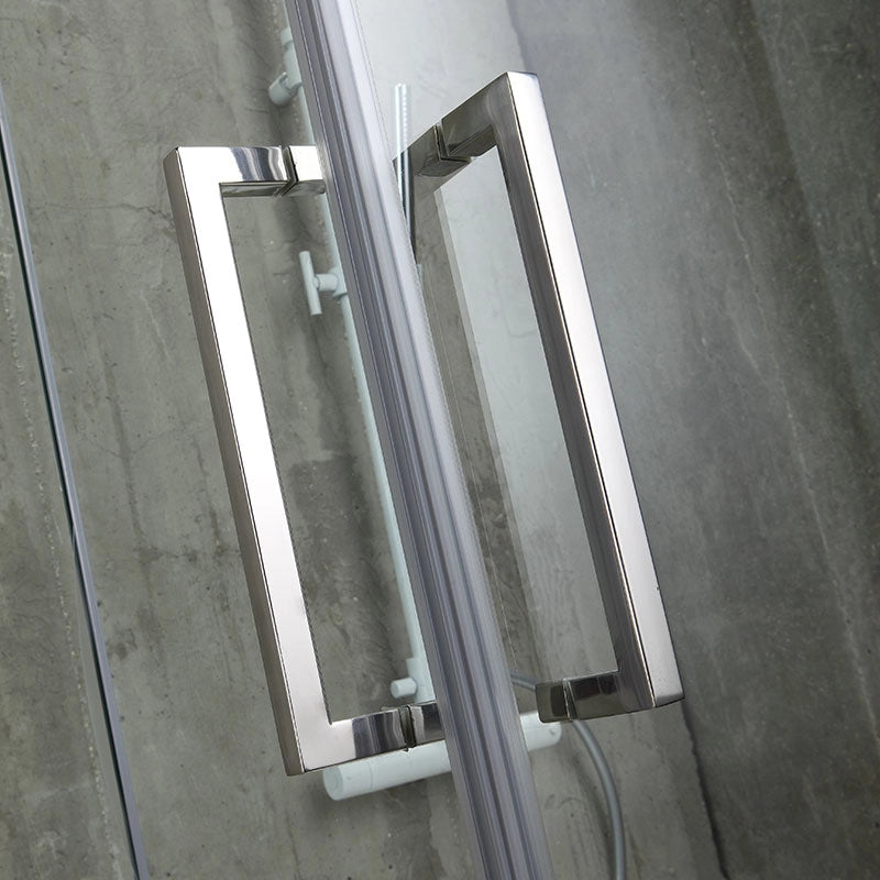 Box doccia semicircolare 90x90 in cristallo