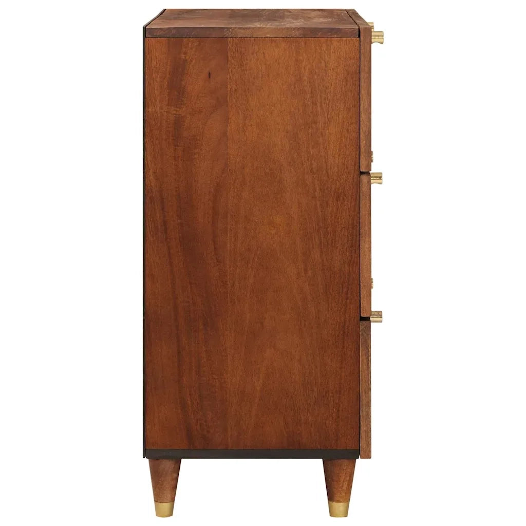 Credenza Marrone 60 x 33 x 75 cm Legno di mango massello 4018883