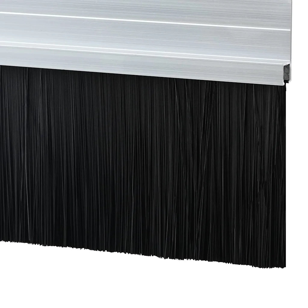 Spazzole per porte autoadesive 12 pz Argento 100 cm CFW2991086