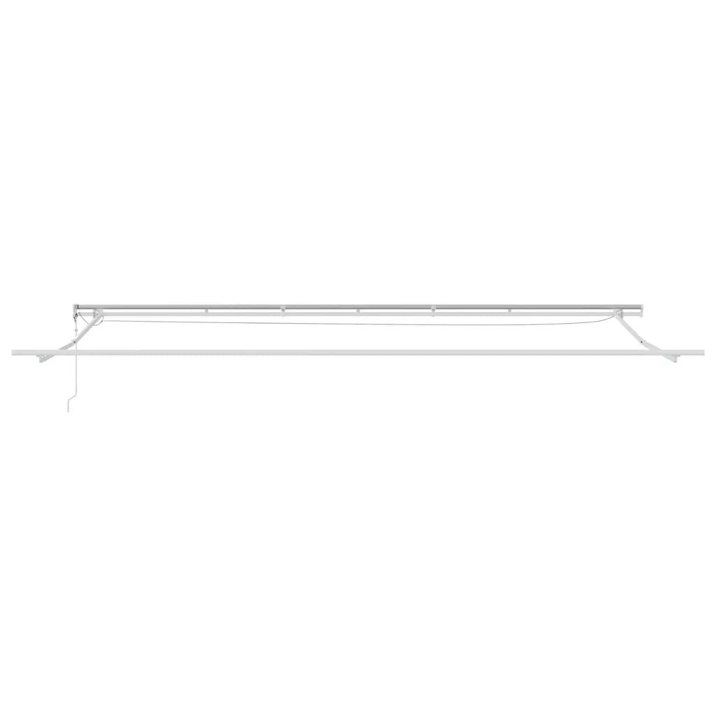 Struttura della tenda Bianco 600 × 300 cm Alluminio