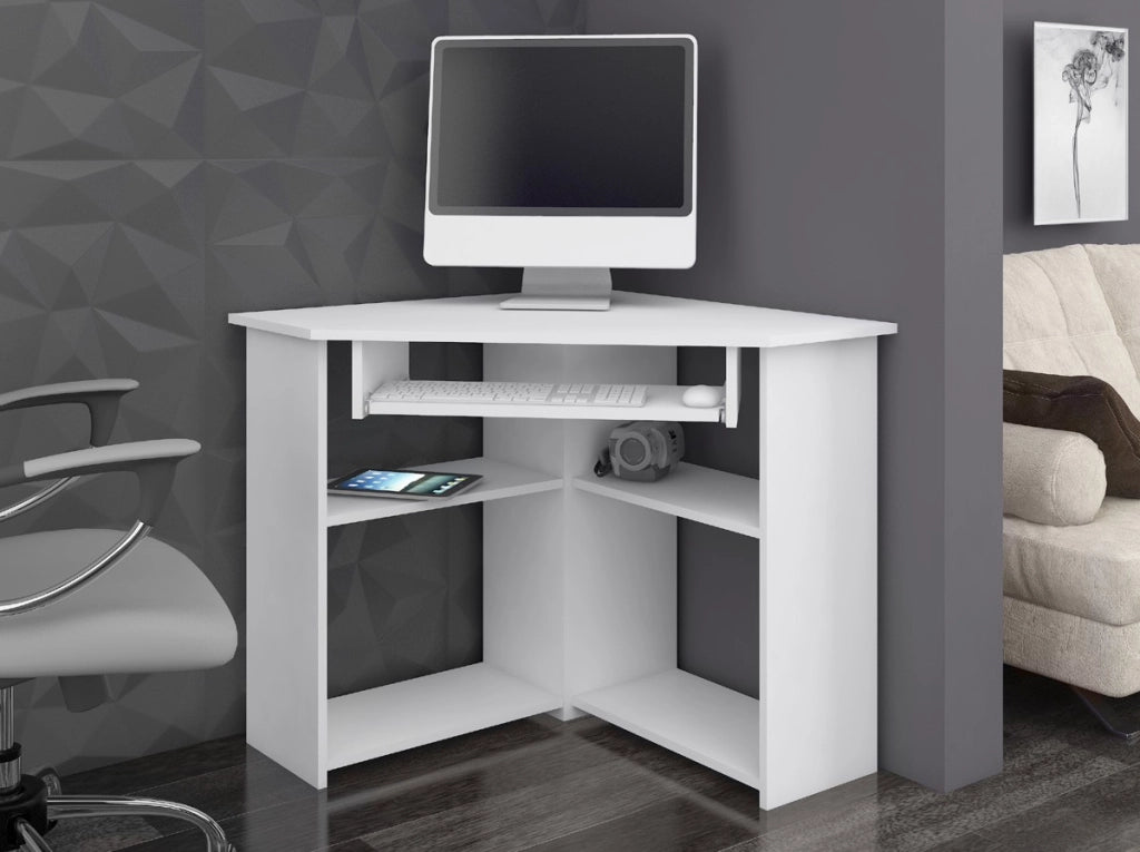 Scrivania angolare AKORD TED Bianco 80 cm 80x80x74 cm