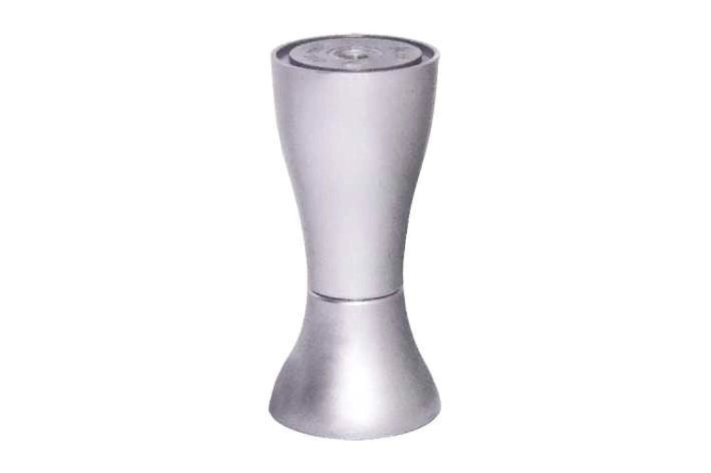 Piedino In Plastica Regolabile Serie Evolution H90Mm Alluminio - Masidef
