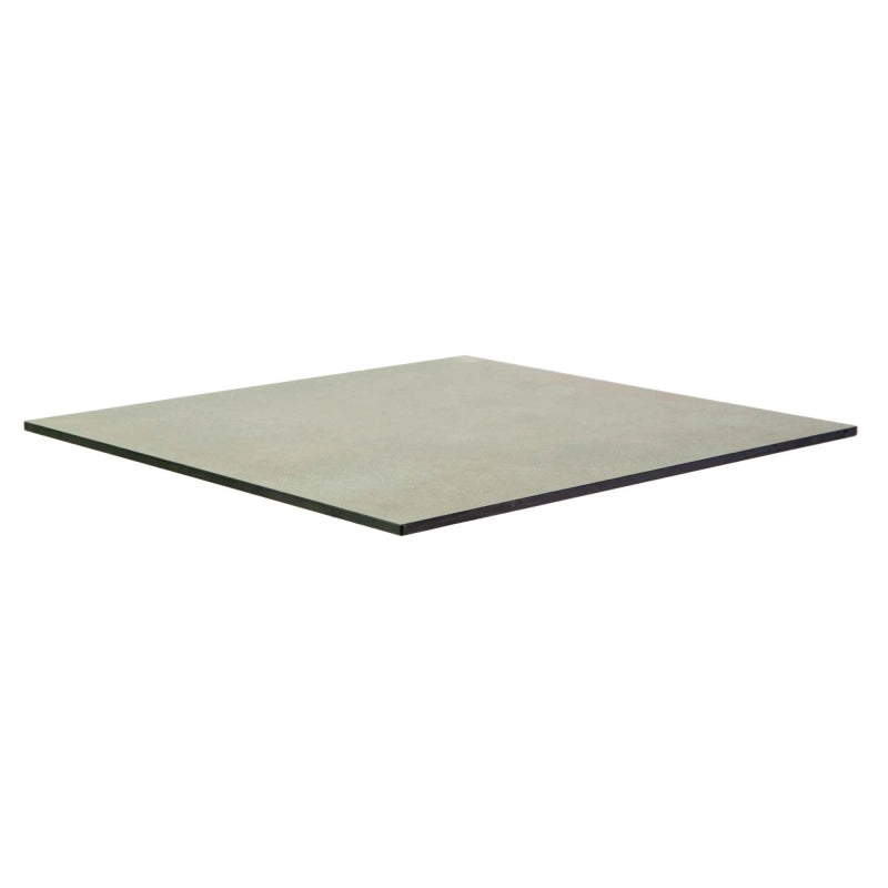 Top tavolo hpl grigio quadro cm 79x79x1