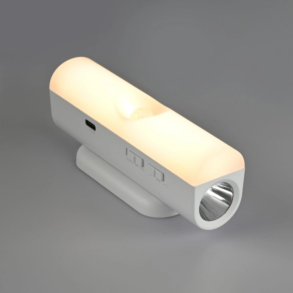 Lampada notte ricaricabile PIR LED 2W bianca Videx