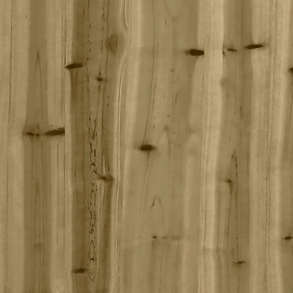 Divano Centrale con Cuscini in Legno Impregnato di Pino 825666