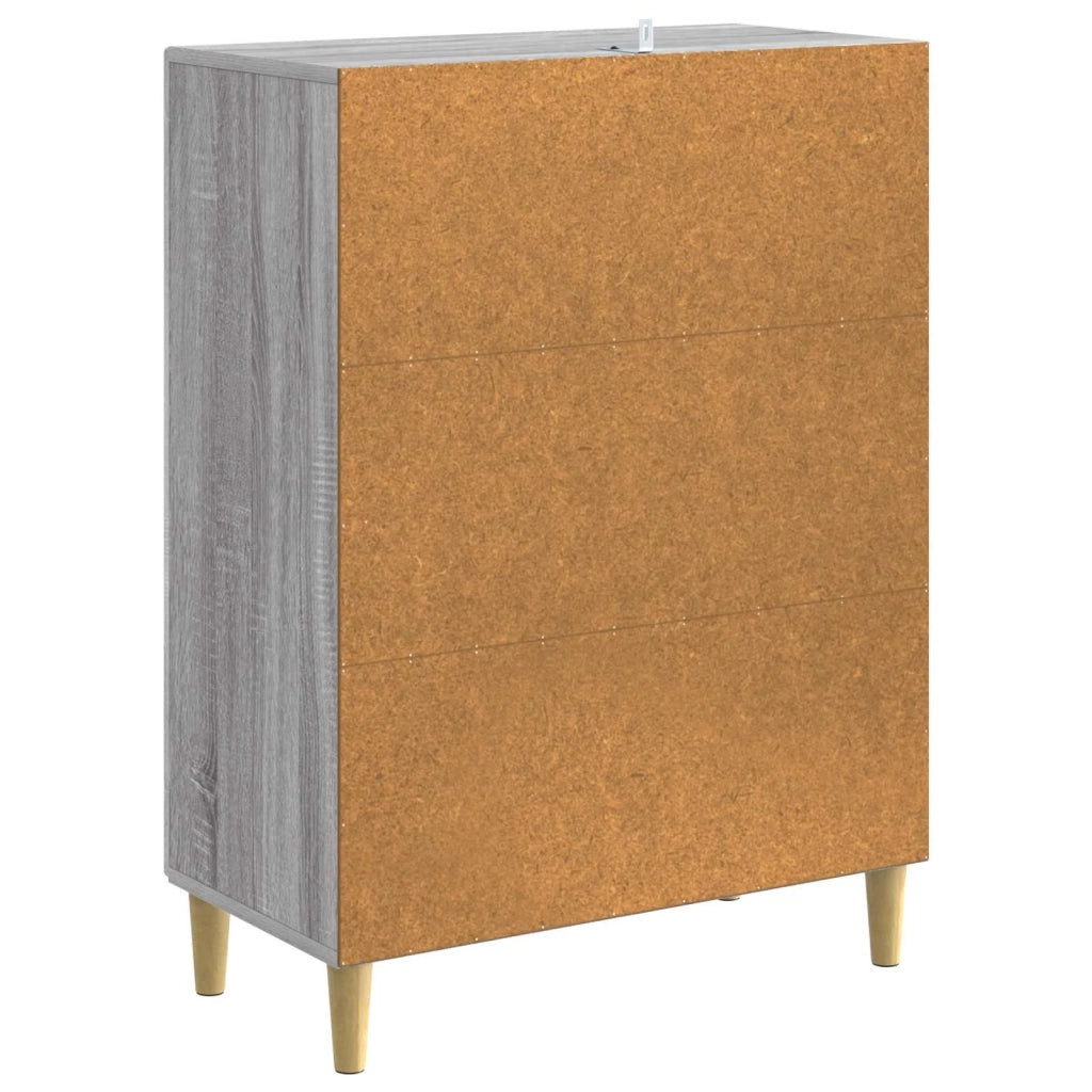 Credenza | Madia | Buffet da pranzo | Armadio da pranzo Sonoma grigio 66 x 34,5 x 90 cm Legno ingegnerizzato