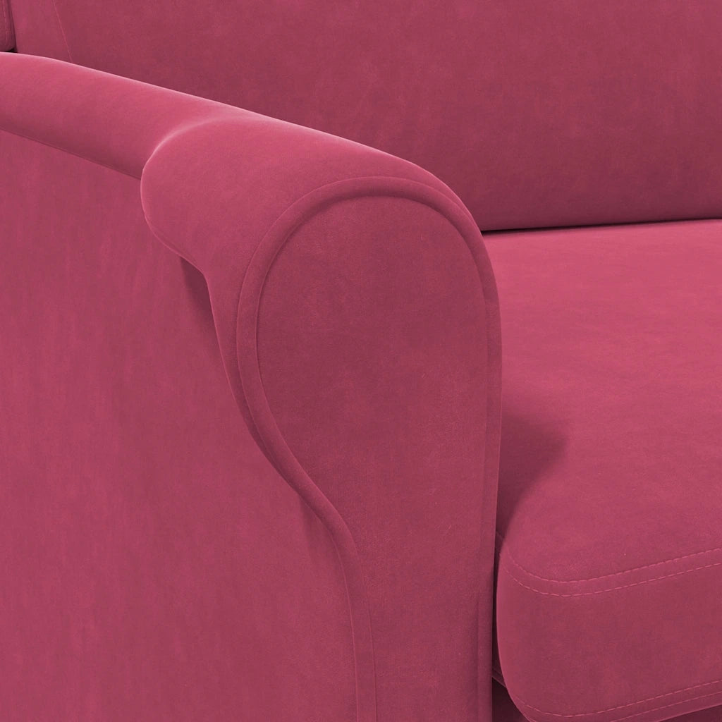 Poltrona | Sedia Relax Rosso vino Velluto