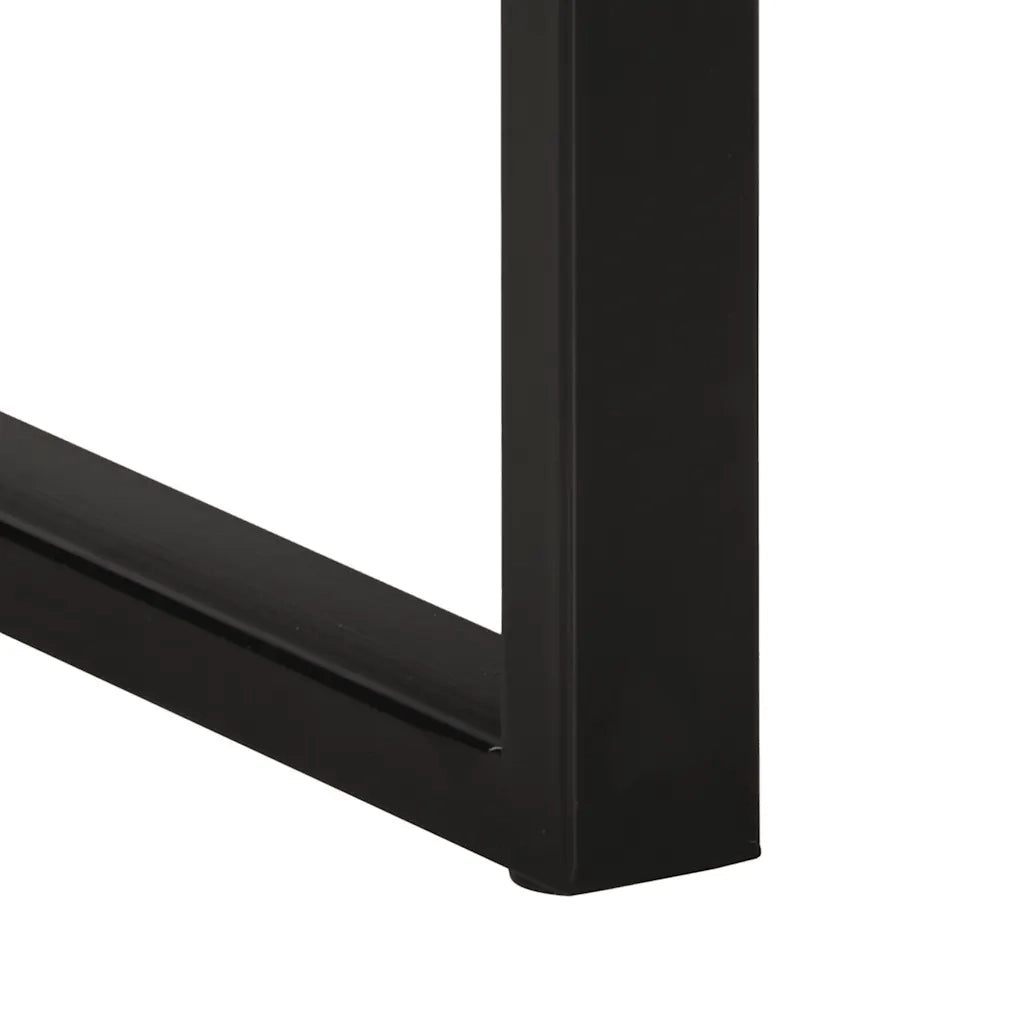 Tavolino | Tavolo laterale Multicolore 35x35x50 cm in Legno Massello Recupero