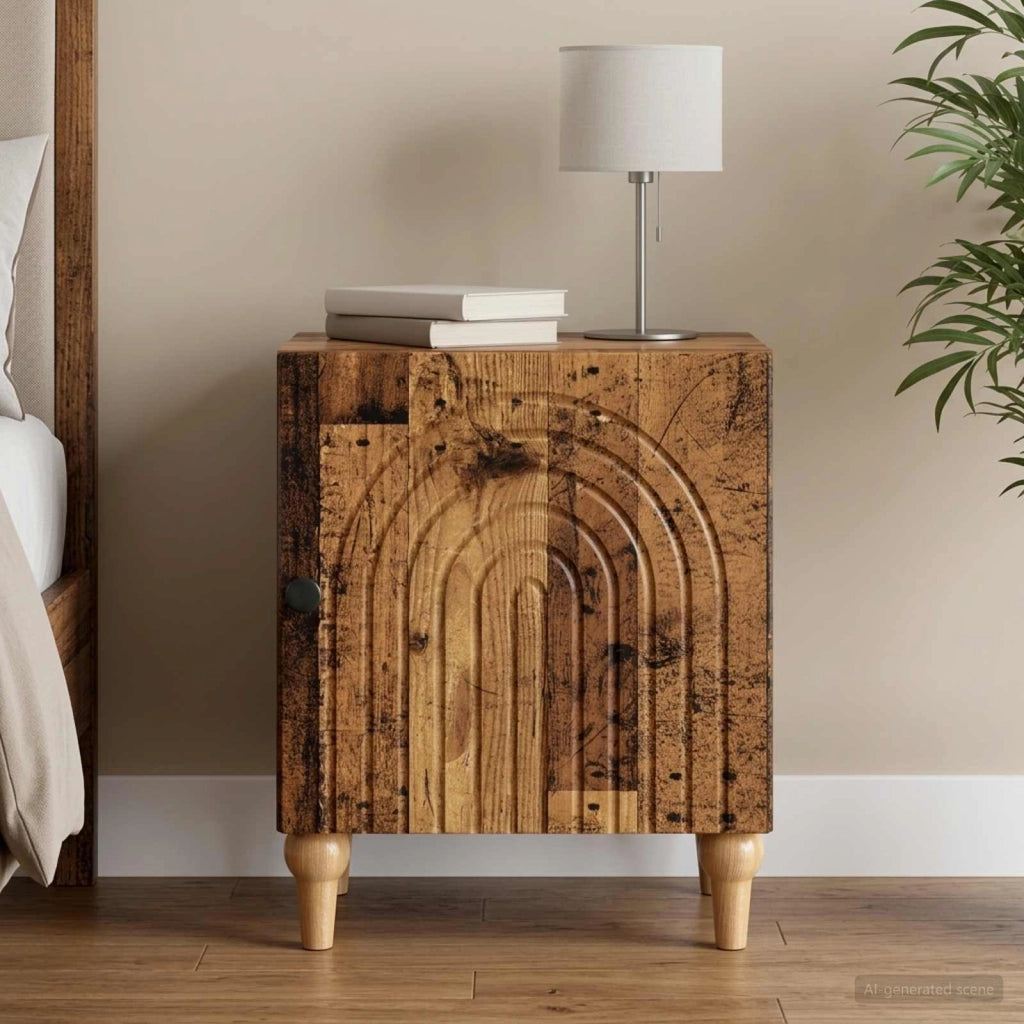 Armadio da Notte Legno antico 43 x 34,5 x 50 cm 894121