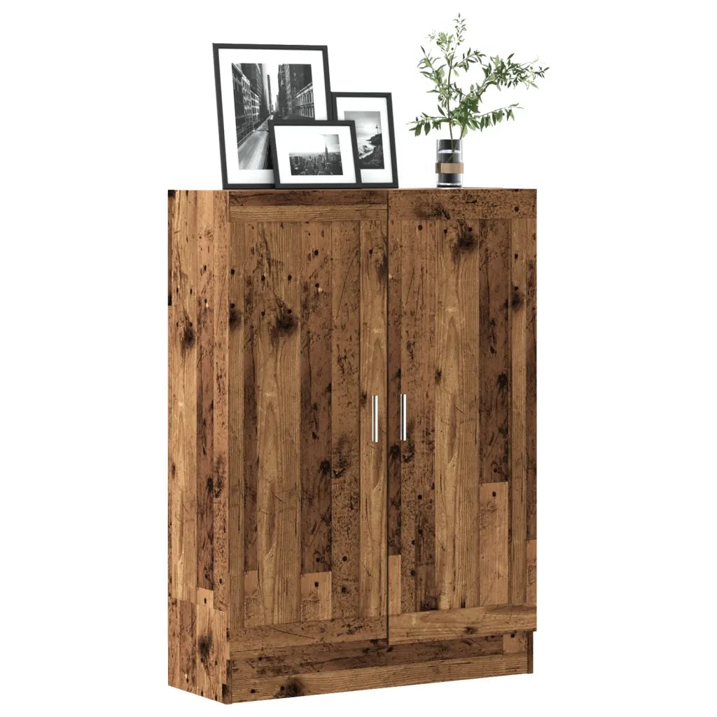 Libreria Legno Antico 82,5x30,5x115 cm in Truciolato 856148