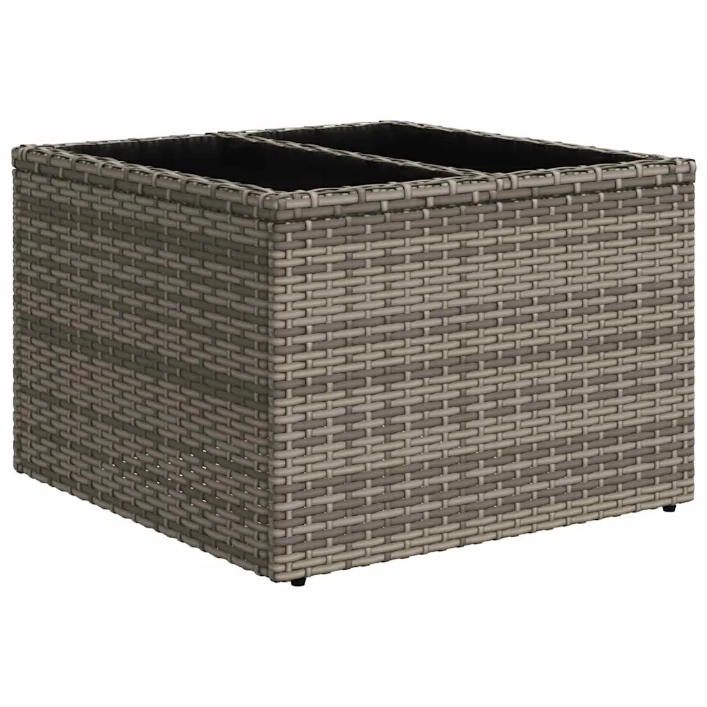 Set Divano da Giardino con cuscino 8 pcs Grigio polyrattan 3355638