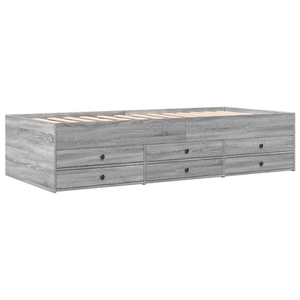 Divano Letto con Cassetti senza Materasso-Sofa Letto-Daybed 90x190 cm 569177