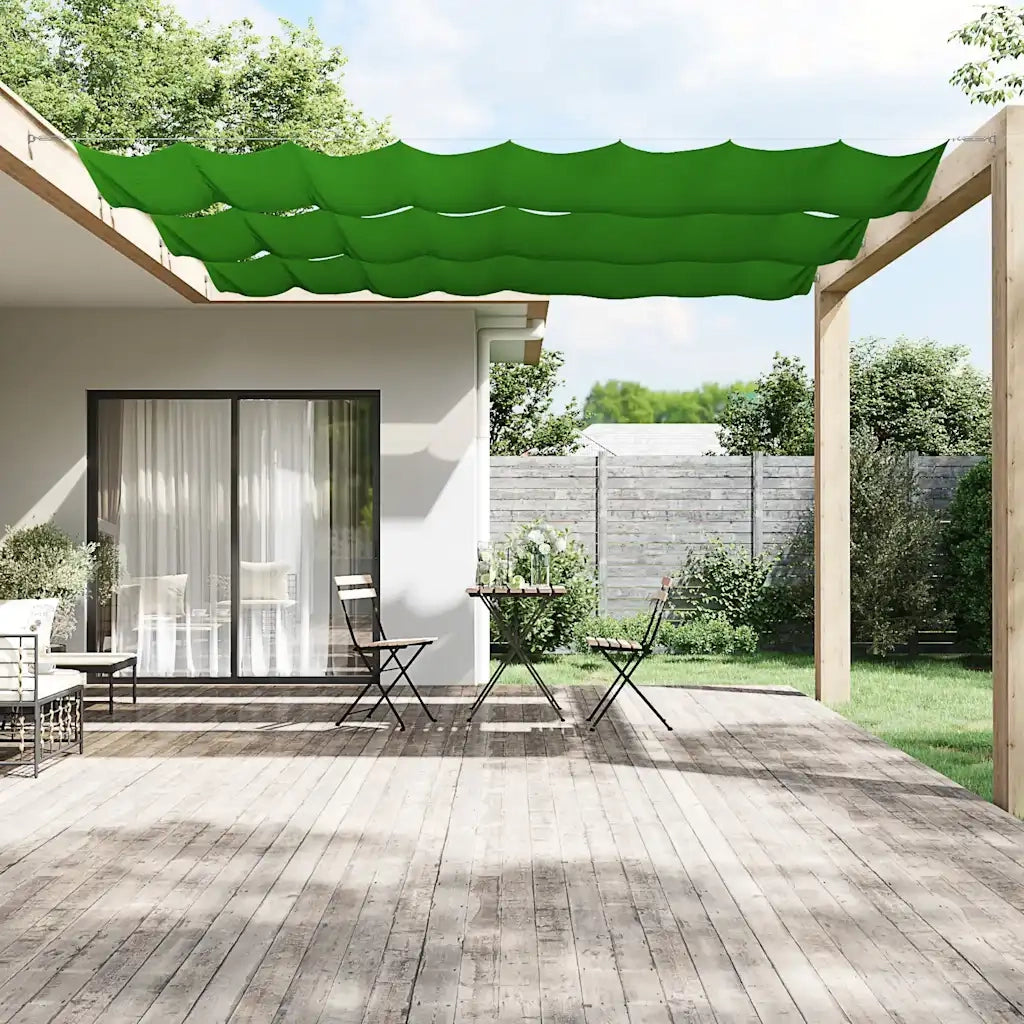 Paravento Verticale Verde Chiaro 60x1000 cm in Tessuto Oxford 148302