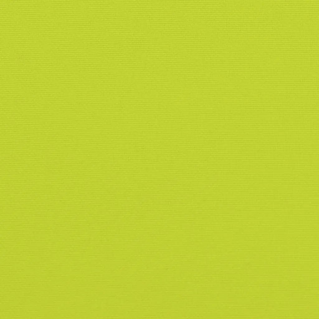 Cuscini per Panca 2 pz-Set di 2 Cuscini per panchina Verde Intenso 200x50x7 cm Tessuto Oxford