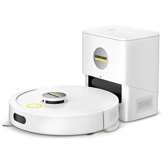 Kärcher RVC3COMFORT Robot aspirapolvere LiDAR 0.33 L autonomia 130 min Wi-Fi mappatura colore Bianco
