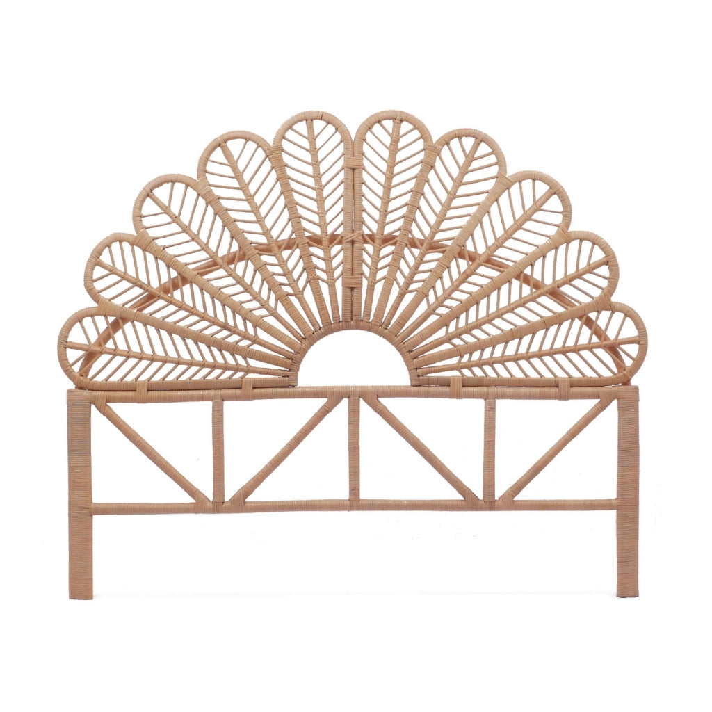 Testata in rattan naturale