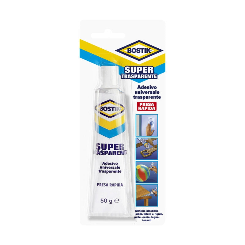 BOSTIK SUPERTRASPARENTE  50 G- 12,0 pz
