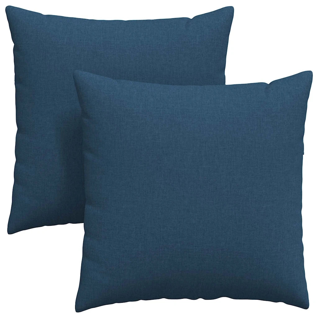 Cuscini da Divano 2 pcs Blu 60 x 60 cm Tessuto 42014005