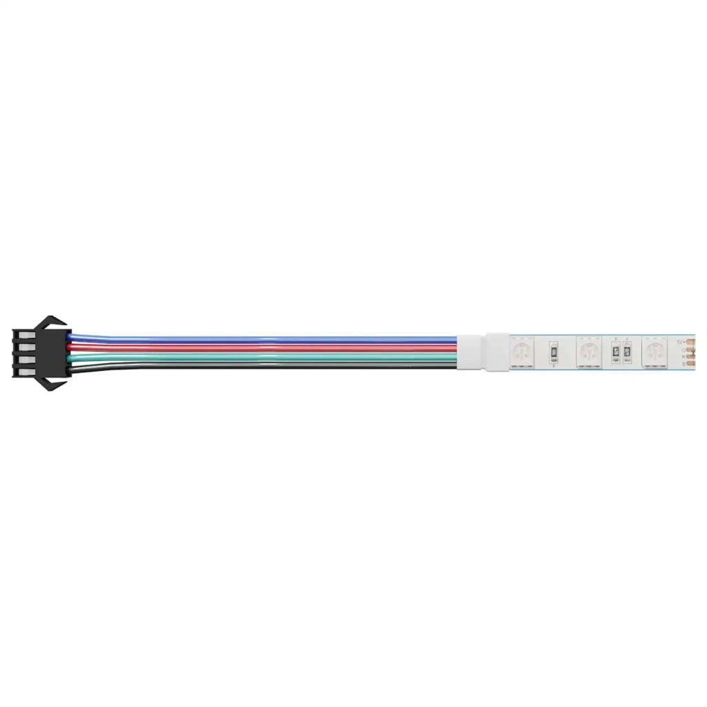 Striscia LED 2 pcs Nero e Bianco 1745 mm Rame e plastica 3429134