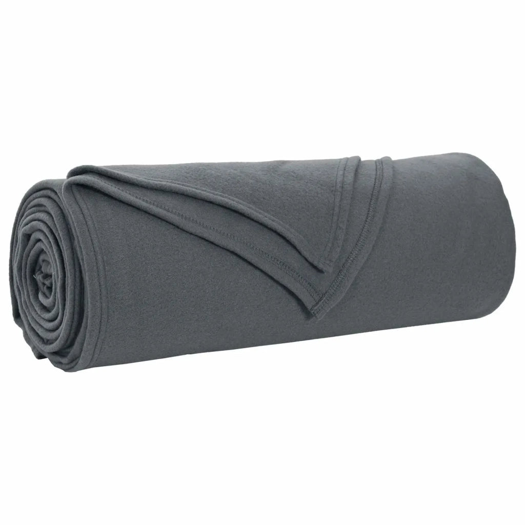 Coperta Grigio scuro 280 x 210 cm Panno